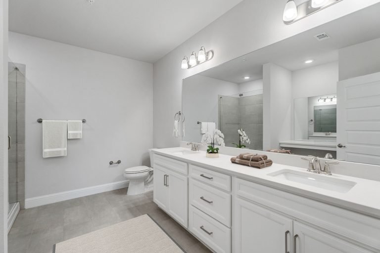 bathroom vanity double sink shaker cabinets