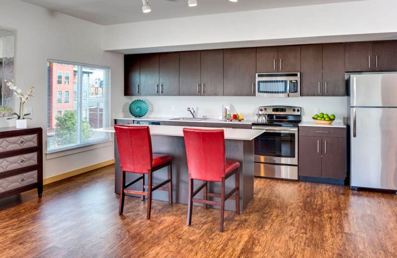 dark wood cabinet kitchen seatac wa crop