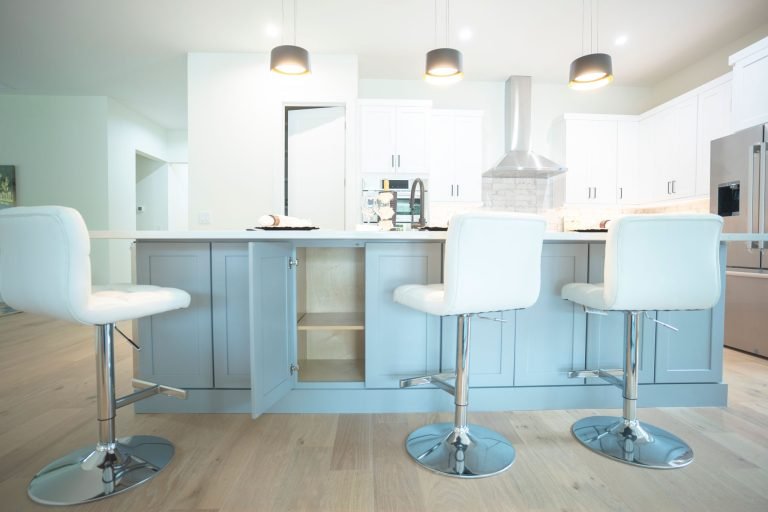gray shaker island rta cabinets seattle