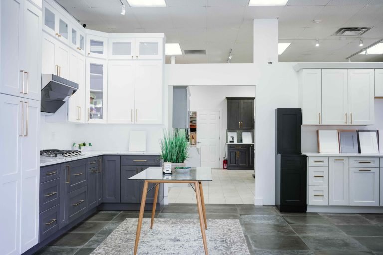 kitchen showroom modern cabinets