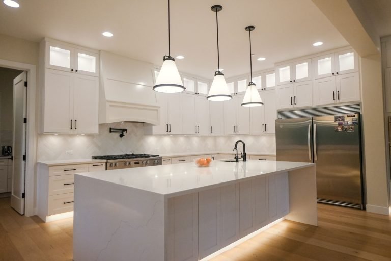 luxury white kitchen renovation seattle
