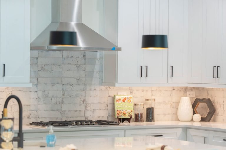 white rta cabinets corner kitchen